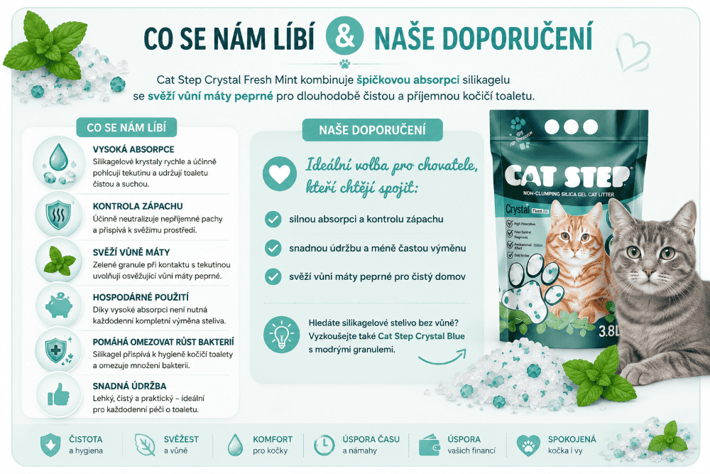 Cat Step Crystal Naše doporučení 